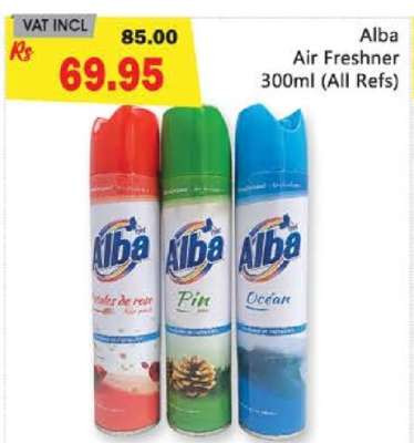 Alba Air Freshner 300ml (All Refs)