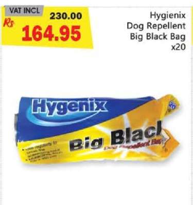 Hygenix Dog Repellent Big Black Bag x20