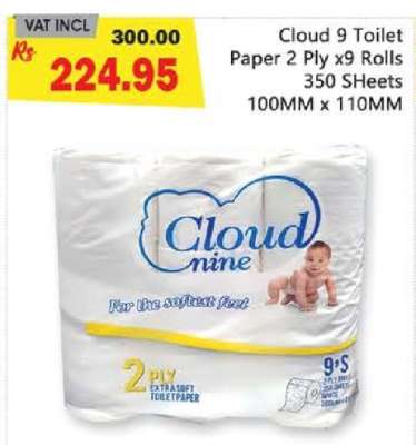 Cloud 9 Toilet Paper