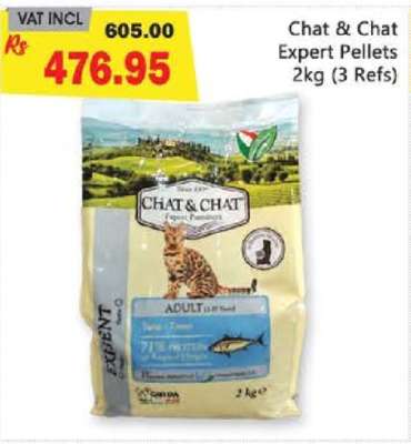 Chat&Chat Expert Pellets 2kg (3 Refs)