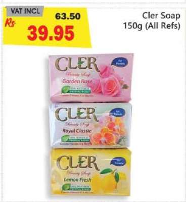 Cler Soap 150g (All Refs)