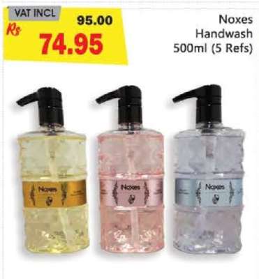 Noxes Handwash 500ml (5 Refs)