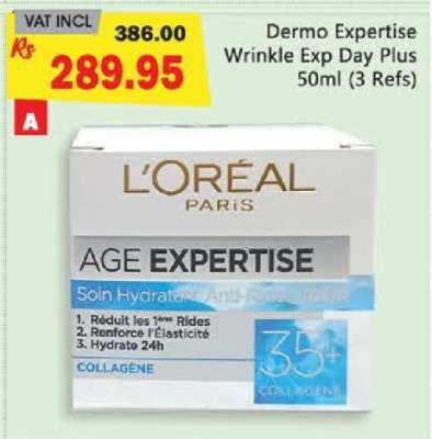 Dermo Expertise Wrinkle Exp Day Plus 50ml (3 Refs)