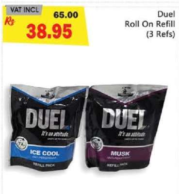 Duel Roll On Refill (3 Refs)