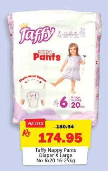 Taffy Nappy Pants Diaper X Large