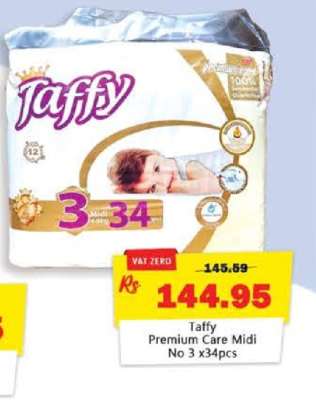 Taffy Premium Care Midi No 3 x34pcs