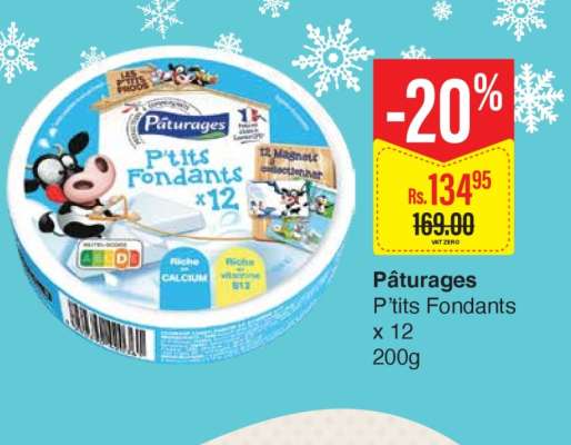 Pâturages P'tits Fondants x 12