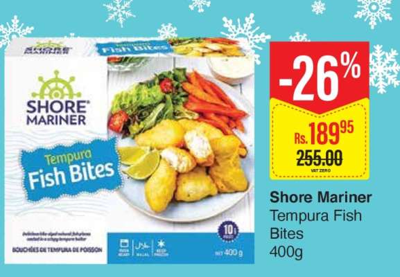 Shore Mariner Tempura Fish Bites