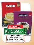 KLASSNO Cappuccino x10