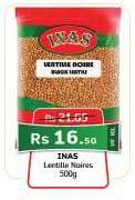 INAS Lentille Noires