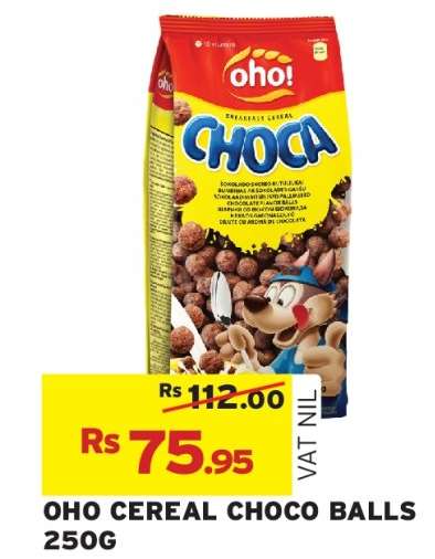 OHO Cereal Choco Balls 250g