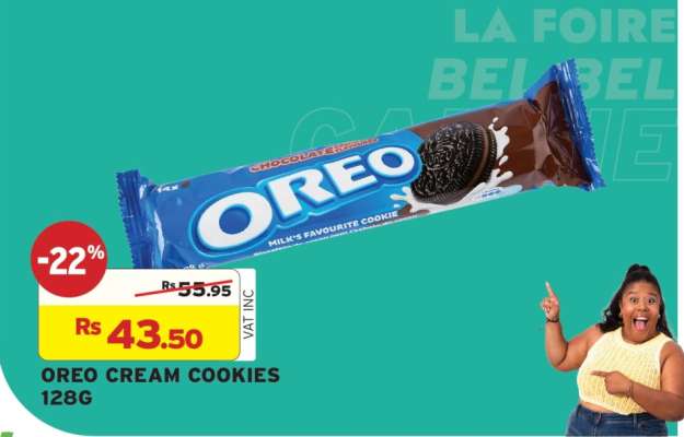OREO CREAM COOKIES 128G