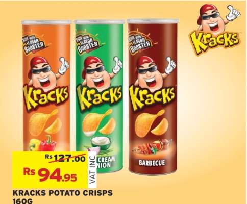 KRACKS POTATO CRISPS