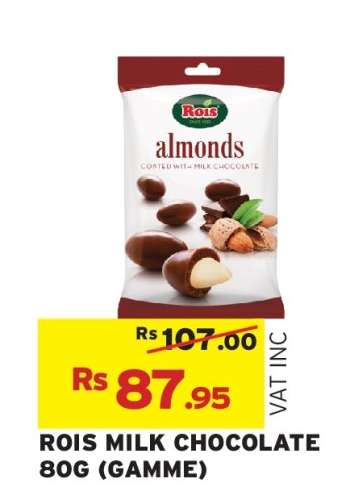 ROIS MILK CHOCOLATE 80G (GAMME)