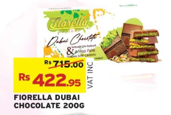 Fiorella Dubai Chocolate 200g
