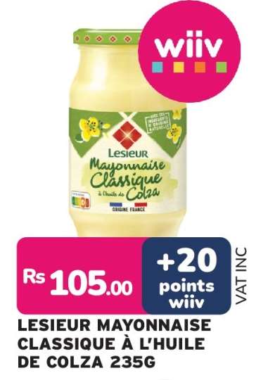 Lesieur Mayonnaise Classique A L'huile De Colza 235g