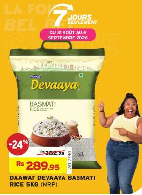 Daawat Devaaya Basmati Rice 5kg