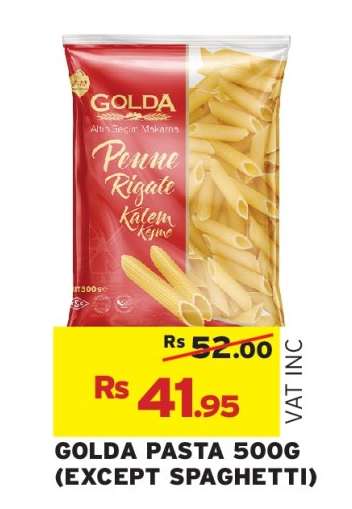 GOLDA PASTA 500G (EXCEPT SPAGHETTI)