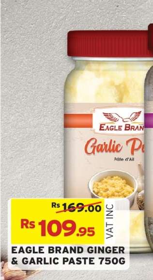 EAGLE BRAND GINGER & GARLIC PASTE 750G