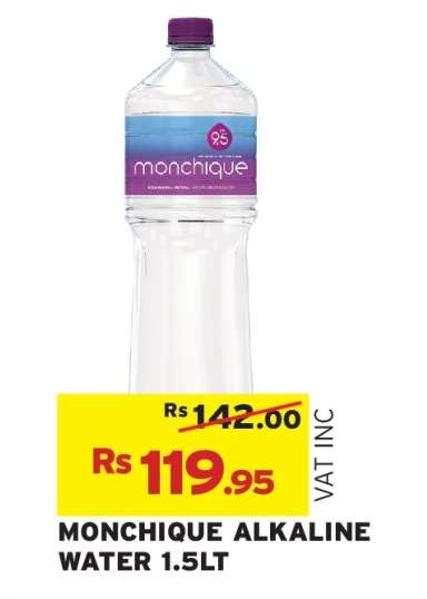 Monchique Alkaline Water 1.5LT