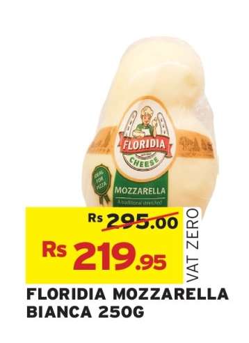 FLORIDIA MOZZARELLA BIANCA 250G