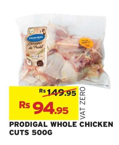 PRODIGAL WHOLE CHICKEN CUTS 500G