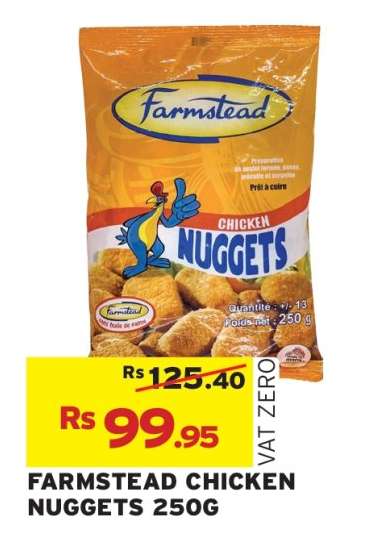 Farmstead Chicken Nuggets 250G