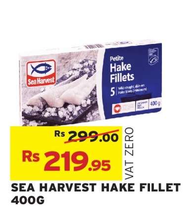 Sea Harvest Hake Fillet 400g