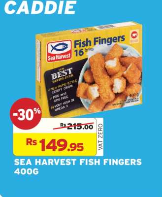 Sea Harvest Fish Fingers 400g