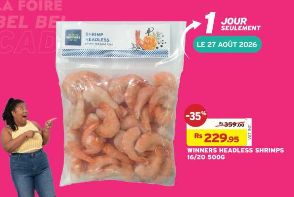 WINNERS HEADLESS SHRIMPS