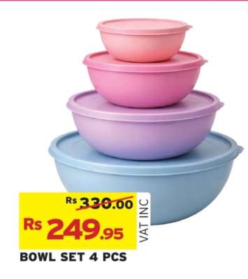 BOWL SET 4 PCS
