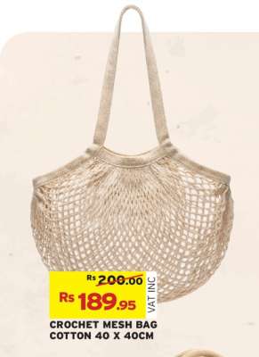 CROCHET MESH BAG