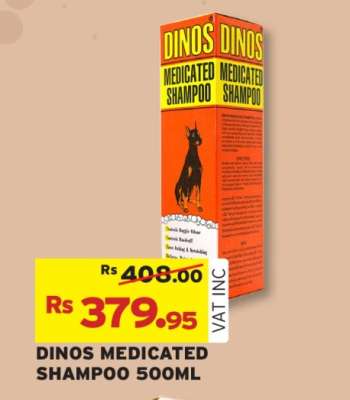 DINOS MEDICATED SHAMPOO 500ML