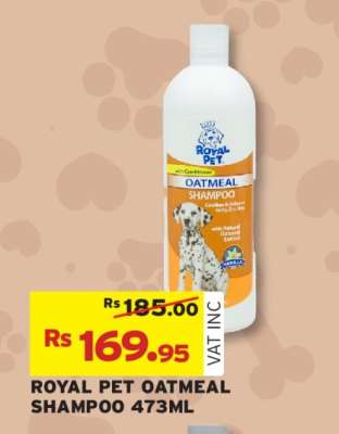 ROYAL PET OATMEAL SHAMPOO 473ML