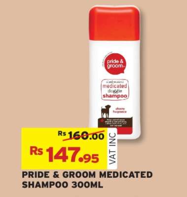 PRIDE & GROOM MEDICATED SHAMPOO 300ML