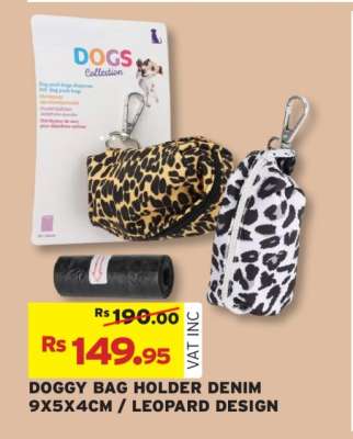 DOGGY BAG HOLDER DENIM