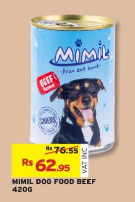MIMIL DOG FOOD BEEF 420G