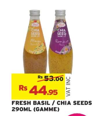 FRESH BASIL/CHIA SEEDS 290ML (GAMME)