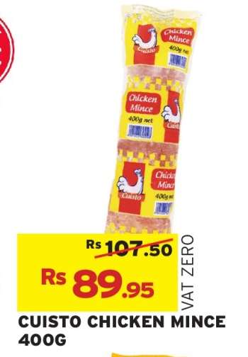 CUISTO CHICKEN MINCE 400G