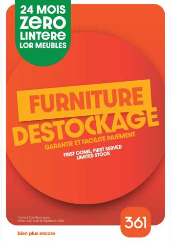 thumbnail - 361 catalogue - FURNITURE DESTOCKAGE