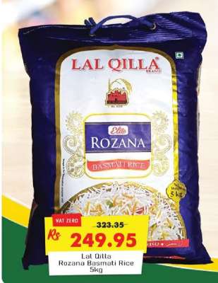 Lal Qilla Rozana Basmati Rice 5kg