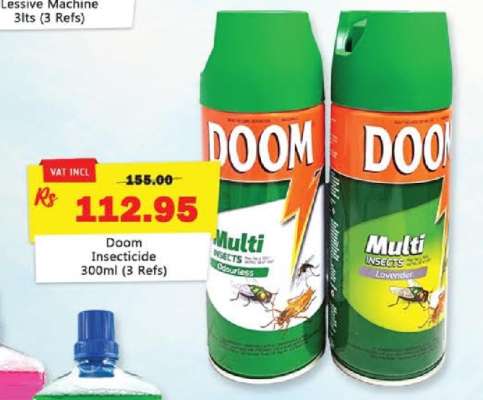 Doom Insecticide 300ml (3 Refs)