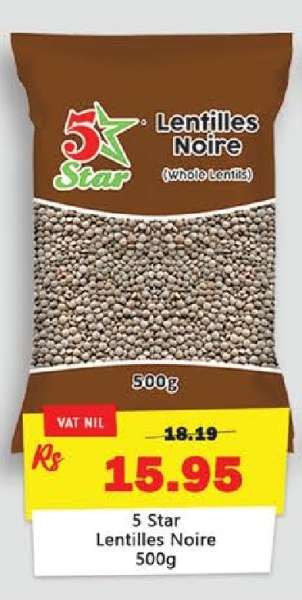 5 Star Lentilles Noire