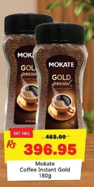 Mokate Coffee Instant Gold 180g