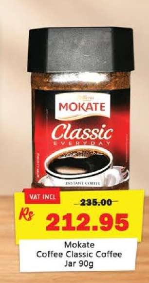 Mokate Coffee Classic Coffee Jar 90g