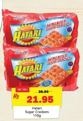 Hatari Sugar Crackers 110g