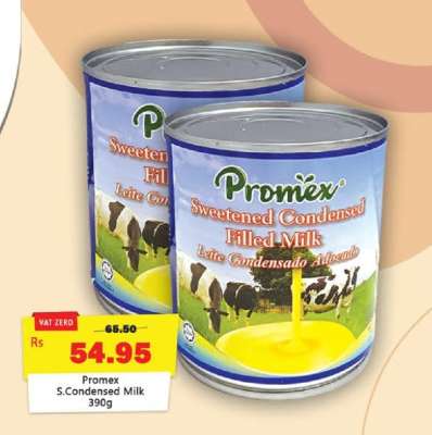Promex S.Condensed Milk 390g