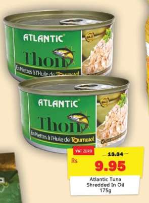 Atlantic Tuna Shredded In Oil 175g