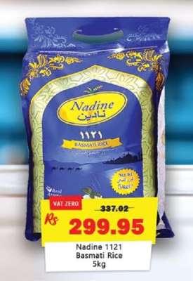 Nadine 1121 Basmati Rice 5kg