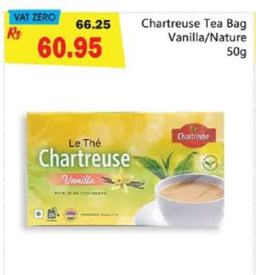 Chartreuse Tea Bag Vanilla/Nature 50g